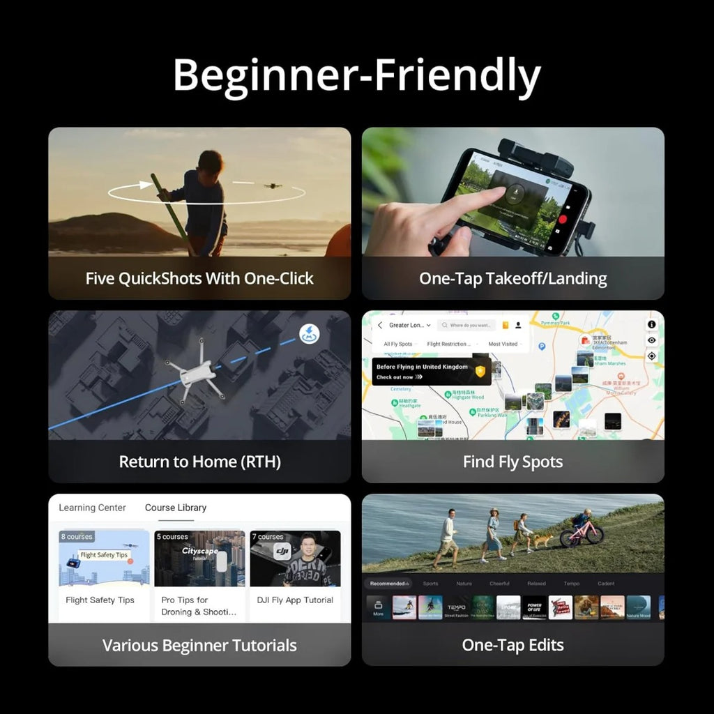 DJI Mini 5 Pro With 42GB of internal storage