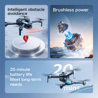 Foldable GPS Drone with HD Camera
